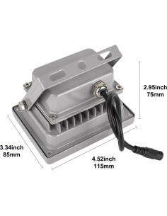 Iluminador IR HGSX 940nm 6-LEDs Resistente al Agua IP65 2