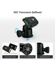 Adaptador de Montaje para Tablet eDealz TBHTH 5.5" a 9.7" 2