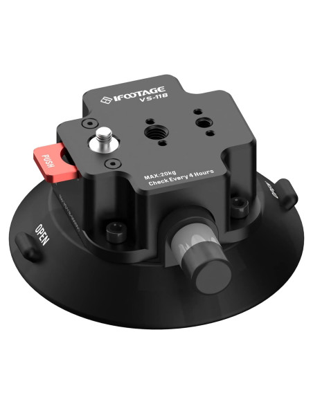 Soporte de Cámara para Vehículo iFootage VS-118 con Ventosa 20 kg