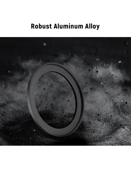 Adaptador de anillo de paso NEEWER 67-77mm con paño de limpieza