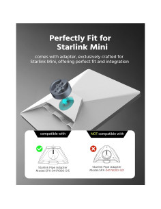 Soporte de Abrazadera ROZOER para Starlink Mini - 360 Ajustable 2