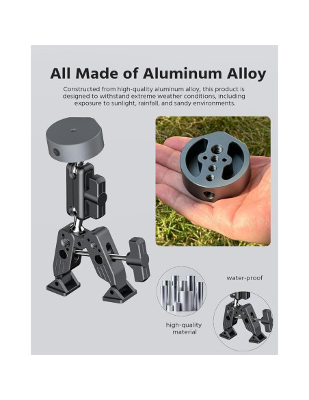 Soporte de Abrazadera ROZOER para Starlink Mini - 360 Ajustable