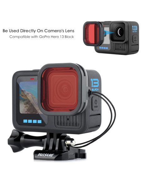 Juego de Filtros Subacuáticos YALLSAME para GoPro Hero 13