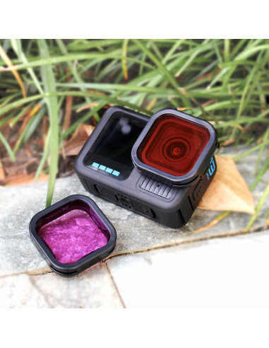 Juego de Filtros Subacuáticos YALLSAME para GoPro Hero 13