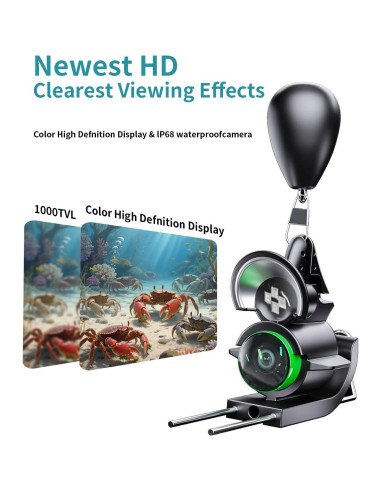 Cámara de Pesca Submarina fourq con Luz Infrarroja 30.48m