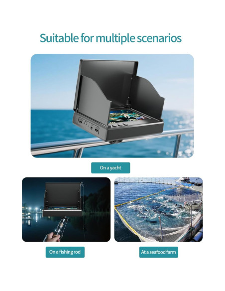 Cámara de Pesca Submarina fourq con Luz Infrarroja 30.48m