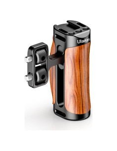 Agarre de Mango de Madera UURig R075 para Cámaras y Smartphones
