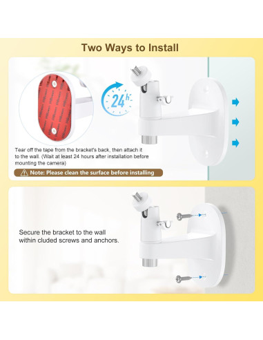 Soporte Ajustable para Monitor de Bebé HelloBaby y ANMEATE
