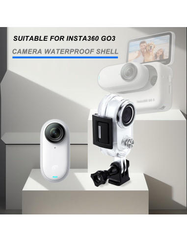 Funda Impermeable SRUIM para Insta360 GO 3 hasta 30M