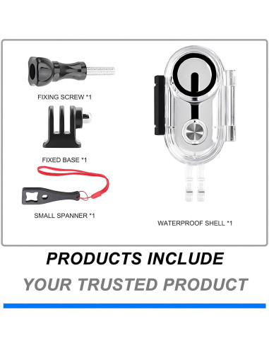 Funda Impermeable SRUIM para Insta360 GO 3 hasta 30M