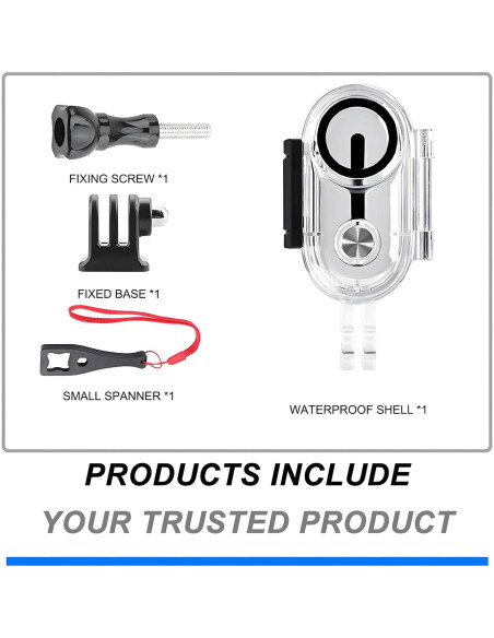 Funda Impermeable SRUIM para Insta360 GO 3 hasta 30M