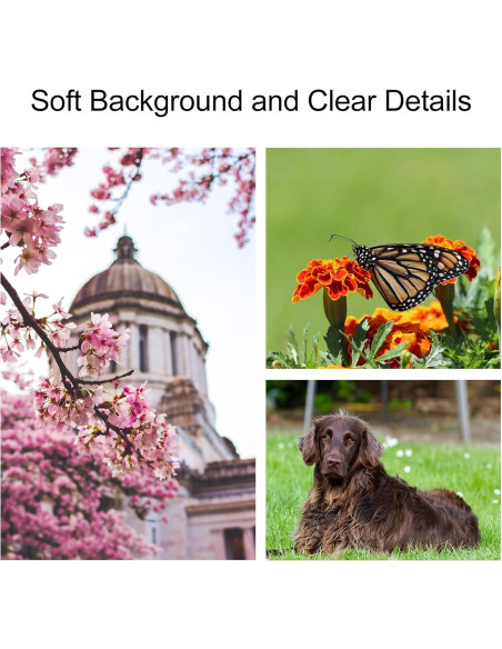 Lente Telefoto 65mm Veedzoens para Smartphones con Clip