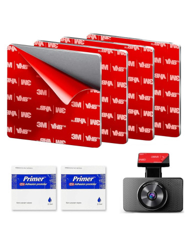 Almohadillas Adhesivas 3M VHB Doble Cara 4PCS 7.2cm para Coche