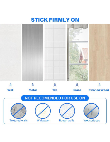 Almohadillas Adhesivas 3M VHB Doble Cara 4PCS 7.2cm para Coche