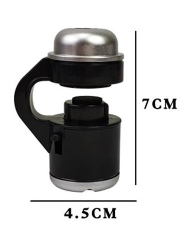 Clip de Lente Microscópica con Luz LED Hemobllo 6.7x4x2.8cm