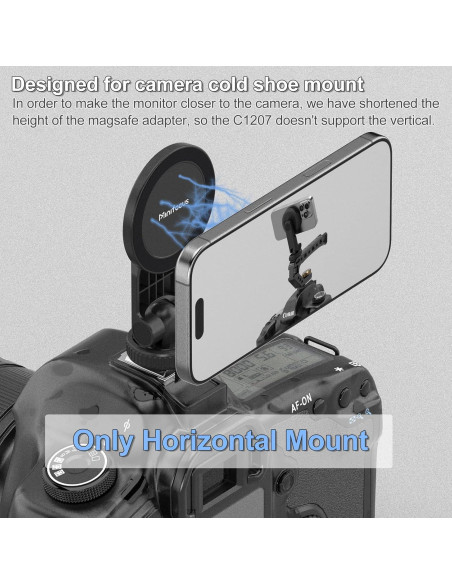 Soporte de trípode magnético Minifocus para iPhone 17/16/15/14/13