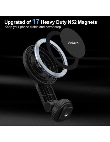 Soporte de trípode magnético Minifocus para iPhone 17/16/15/14/13