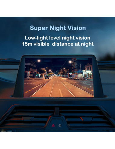 Cámara de Respaldo HD Impermeable Screentronics BC13-J