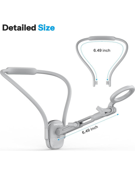 Soporte Magnético para Teléfono en el Cuello OMOTON Ajustable