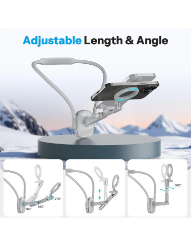 Soporte Magnético para Teléfono en el Cuello OMOTON Ajustable
