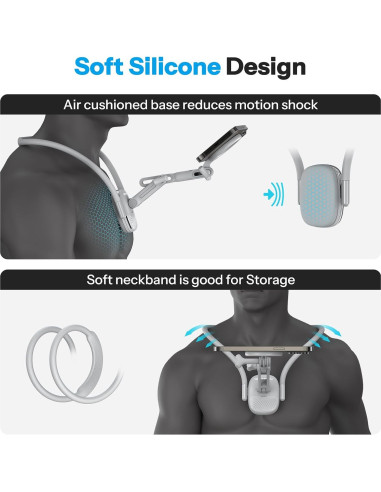 Soporte Magnético para Teléfono en el Cuello OMOTON Ajustable