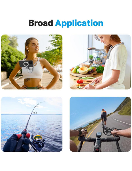 Soporte Magnético para Teléfono en el Cuello OMOTON Ajustable