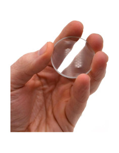 Lente Convexa Doble EISCO 150mm Longitud Focal 38mm Diámetro