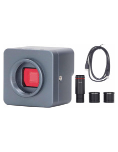 Cámara de Microscopio USB 4K Fafeicy 8MP Lente Zoom 0.5X