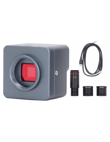 Cámara de Microscopio USB 4K Fafeicy 8MP Lente Zoom 0.5X