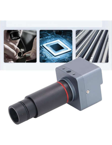 Cámara de Microscopio USB 4K Fafeicy 8MP Lente Zoom 0.5X