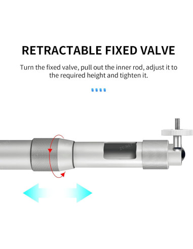Soporte Ajustable para Cámara de Vigilancia ZT-NET 30-60cm