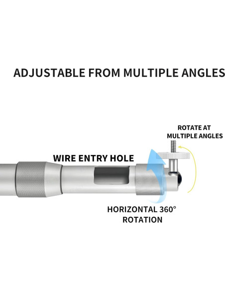 Soporte Ajustable para Cámara de Vigilancia ZT-NET 30-60cm