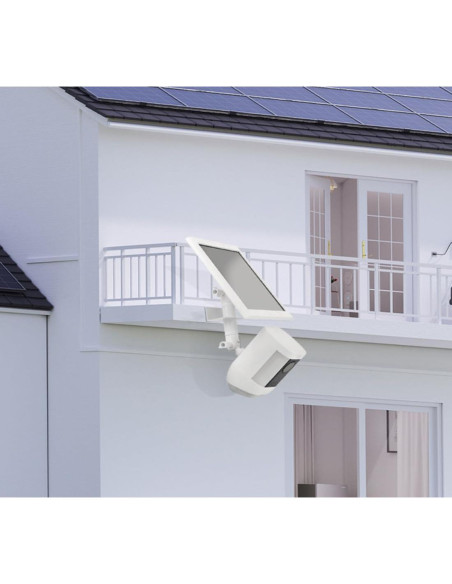 Soporte de canalón 2 en 1 LOOKZOZO para cámaras y paneles solares