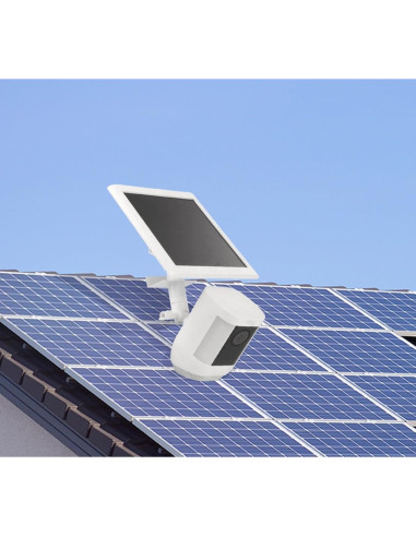 Soporte de canalón 2 en 1 LOOKZOZO para cámaras y paneles solares