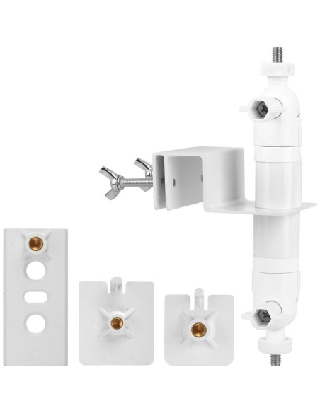 Soporte de canalón 2 en 1 LOOKZOZO para cámaras y paneles solares