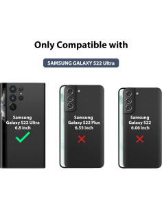 Funda de Cartera Nillkin para Samsung Galaxy S22 Ultra 2022 2