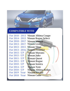 Arnés de Cable de Retención Cámara Respaldo JUNMUL UX-NI006 2