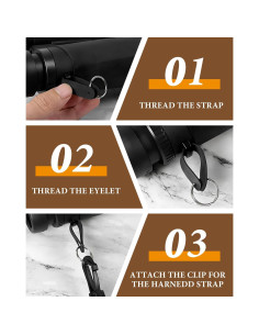 Correa de Arnés para Binoculares Oufabe, Ajustable, Ergonómica 2