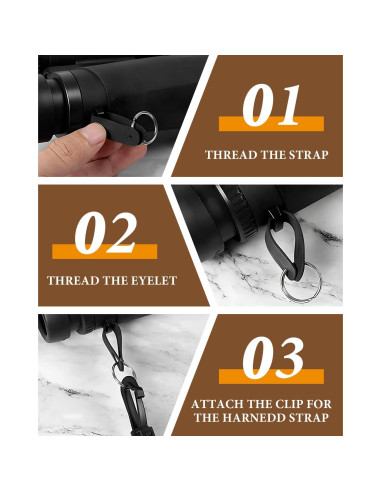 Correa de Arnés para Binoculares Oufabe, Ajustable, Ergonómica
