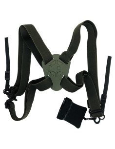 Arnés de Prismáticos GAIARENA Camo Ajustable con Paño