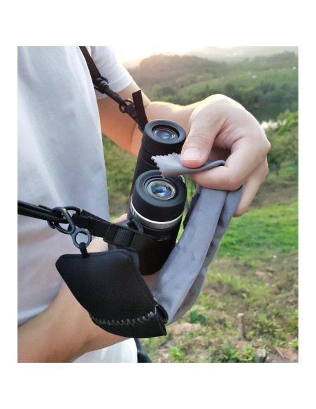 Arnés de Prismáticos GAIARENA Camo Ajustable con Paño