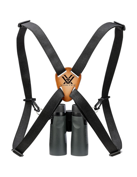 Arnés de Correa para Binoculares Vortex Negro Ajustable
