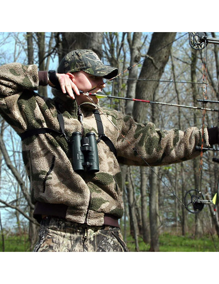 Arnés de Correa para Binoculares Vortex Negro Ajustable