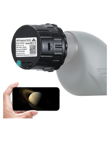 Cámara de Ocular WiFi YWLL SV-EP01 2.5K para Telescopios y Microscopios