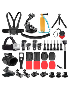 Kit de Accesorios 36 en 1 para Cámara de Acción KUANVE