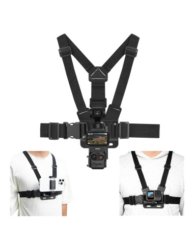 Soporte de Pecho BRDRC para DJI Osmo Pocket 3 y GoPro
