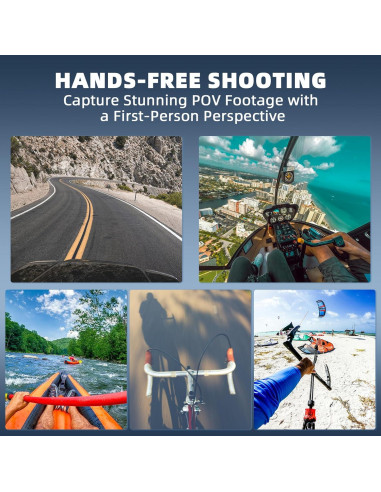 Soporte de Pecho BRDRC para DJI Osmo Pocket 3 y GoPro