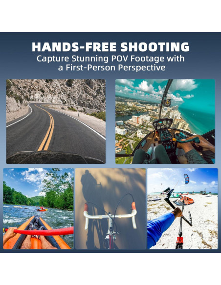 Soporte de Pecho BRDRC para DJI Osmo Pocket 3 y GoPro