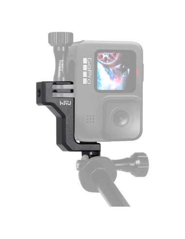 Adaptador Codo Vertical Aluminio HSU para GoPro Hero 9-13