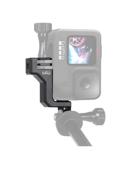 Adaptador Codo Vertical Aluminio HSU para GoPro Hero 9-13